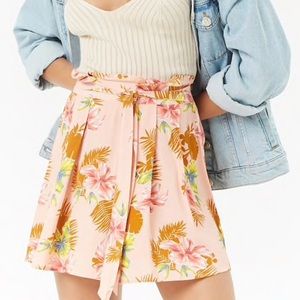 forever 21 floral skirt